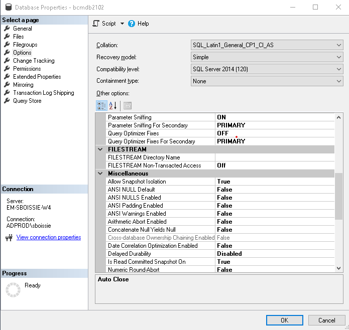 pige Tulipaner lokal Configuring Microsoft SQL Server 2014 - Documentation for BMC Client  Management 12.9 - BMC Documentation